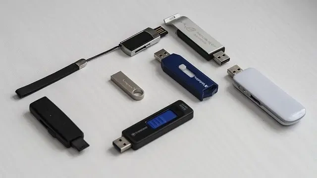 Man kan sikre forretningsdata på et USB-stick